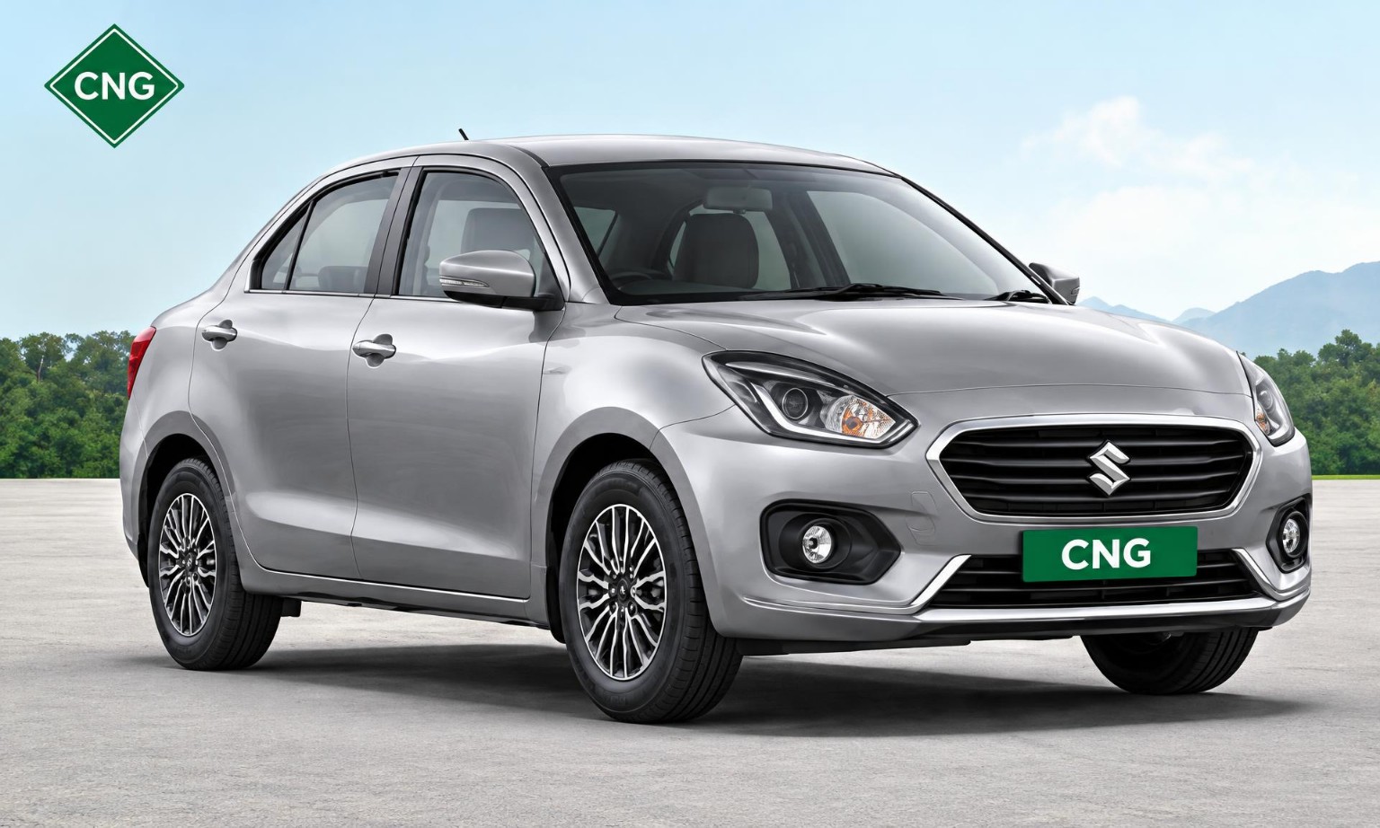 Maruti Suzuki Dzire CNG rental car