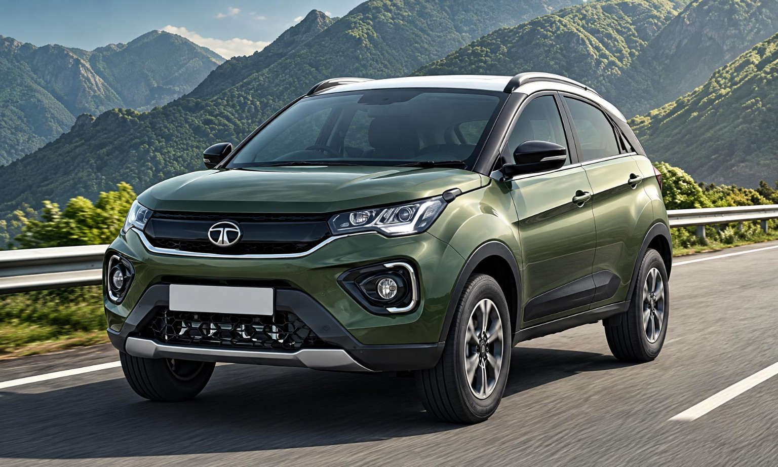 Tata Nexon rental car